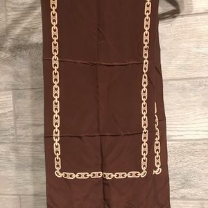 Vintage designer silk scarf